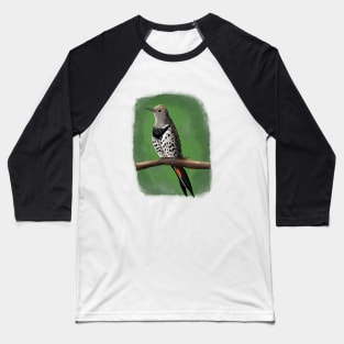 Northern Flicker Baseball T-Shirt